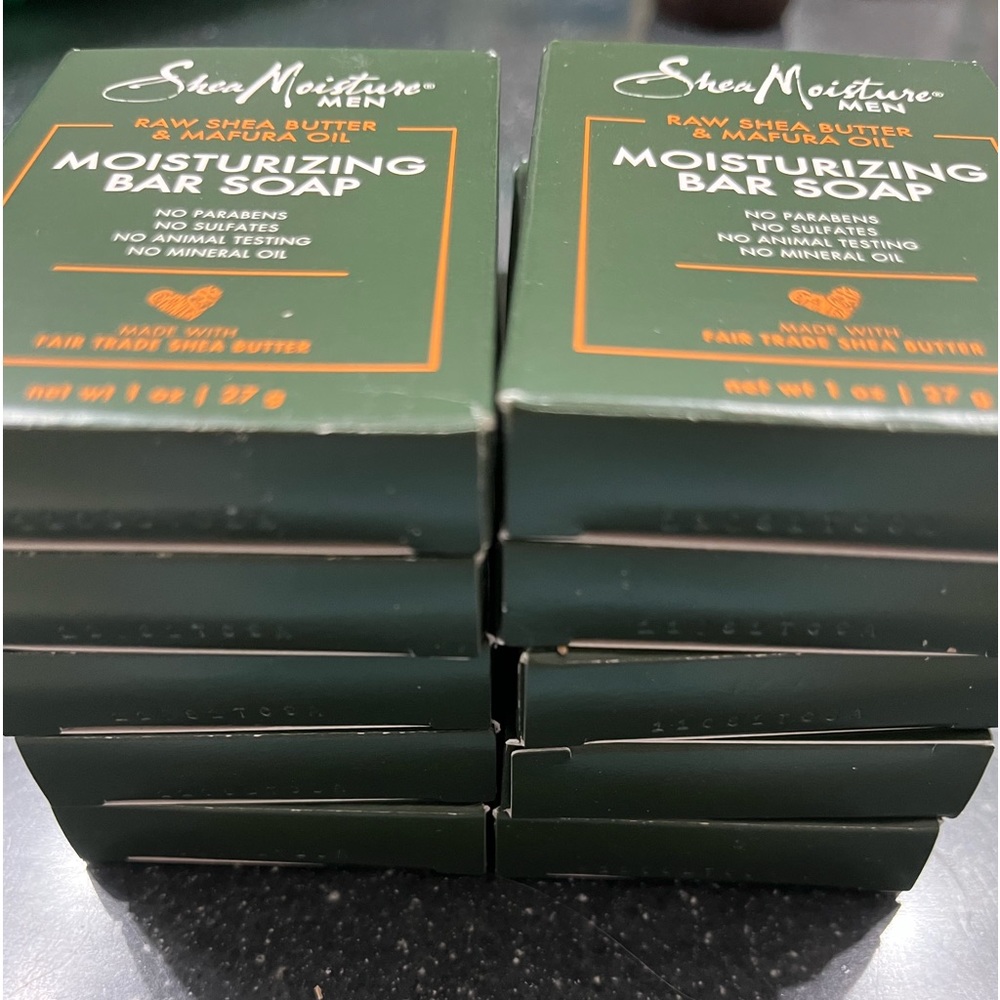 These are all SOLD. Pick 5 items for $15…Shea Moisture Men’s bar soap.